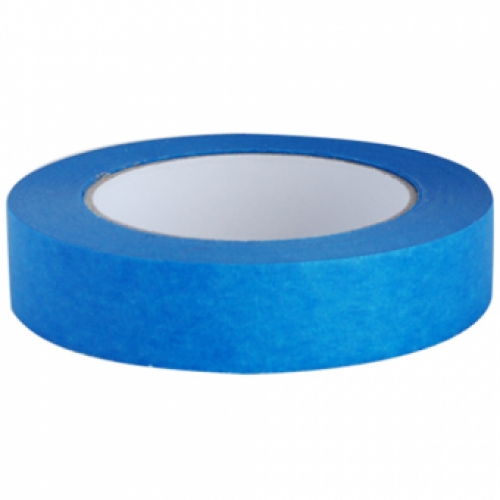 UV-bestendige afplaktape Blauw 25mm x 50m